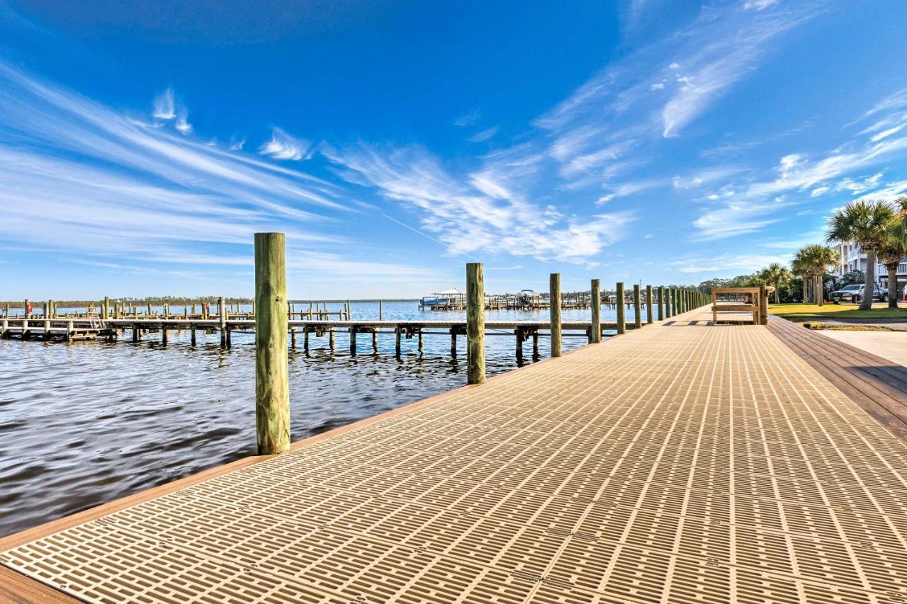 Orange Beach Condo Private Boat Dock And Ramp Экстерьер фото